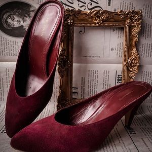 Mansur Gavriel Suede Mules